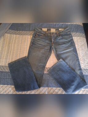 NWOT Taverniti So Jeans Anouk 16 Bootcut Low Rise Dark Wash Denim